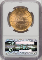 1899 $20 Liberty Double Eagle NGC MS63 (767708002)