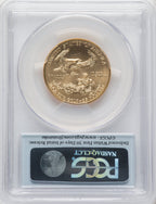 2013 $25 Half-Ounce Gold Eagle First Strike FS Flag PCGS MS70