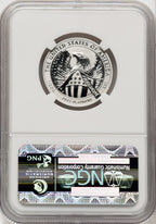2007-W $50 Half-Ounce Platinum Eagle Reverse Proof NGC PF70 (768085001)