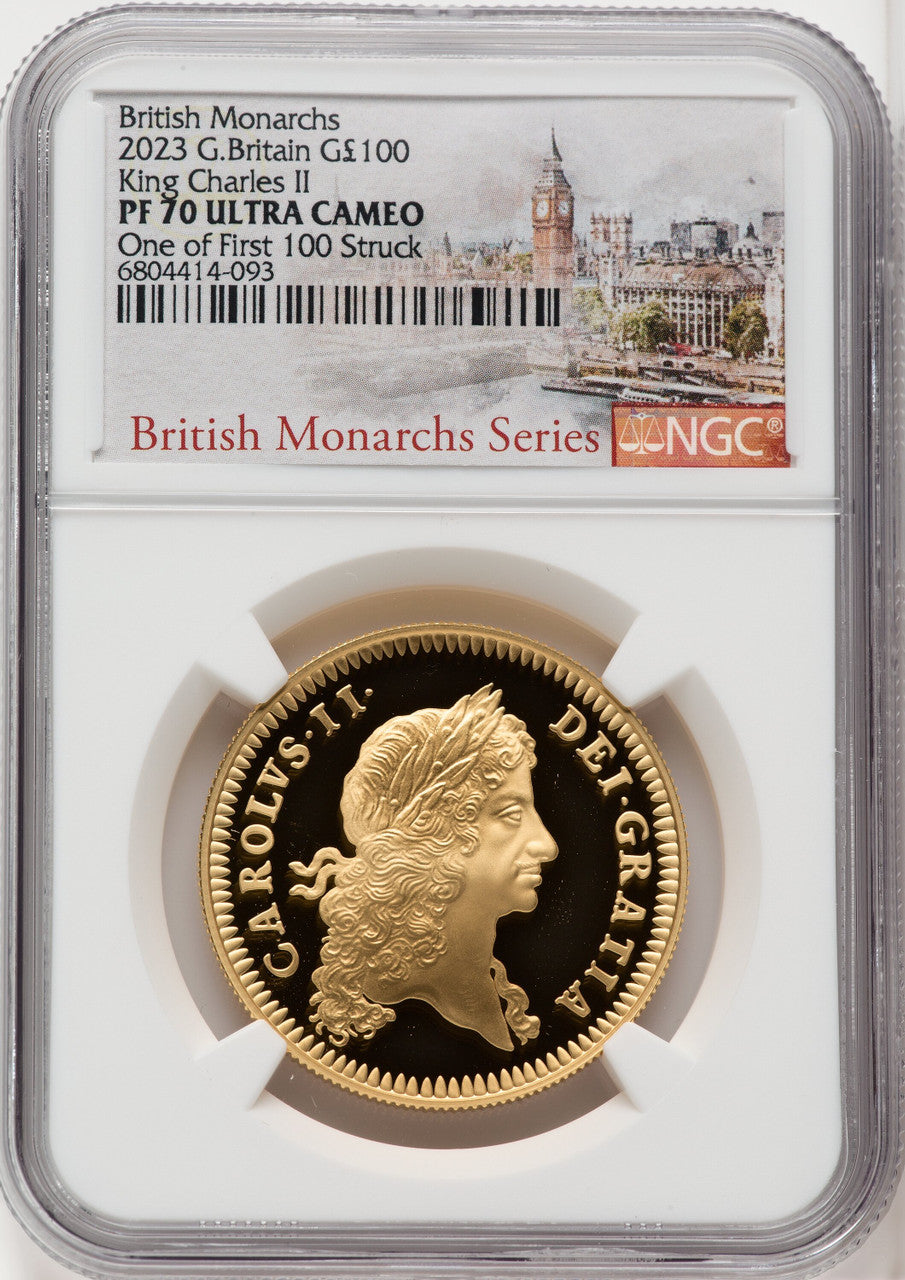 2023 G.Britain Gold King Charles II NGC PF70UCAM