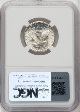 1928-S 25C FH Standing Liberty Quarter NGC MS66