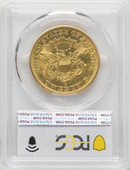 1851-O $20 Liberty Double Eagle PCGS AU58
