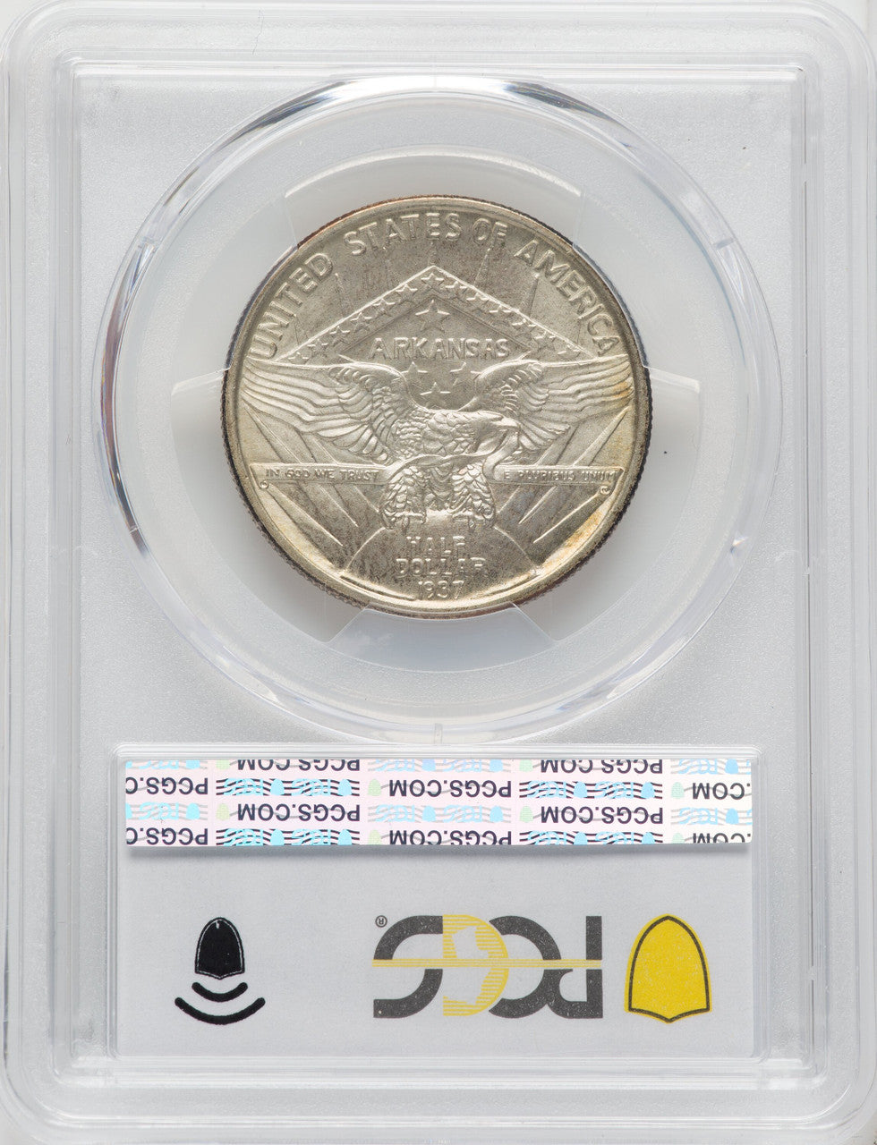 1937 50C Arkansas Commemorative Silver PCGS MS67