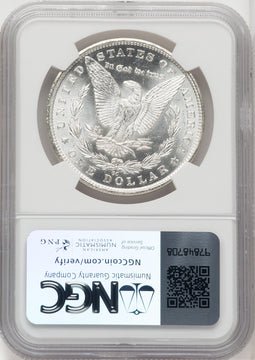 1882-CC $1 Morgan Dollar NGC MS65+