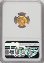 1922 G$1 Grant No Star Commemorative Gold NGC MS67+