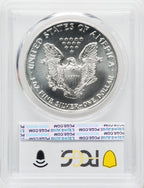 1993 S$1 Silver Eagle PCGS MS70