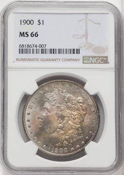 1900 $1 Morgan Dollar NGC MS66 (519265039)