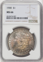 1900 $1 Morgan Dollar NGC MS66 (519265039)