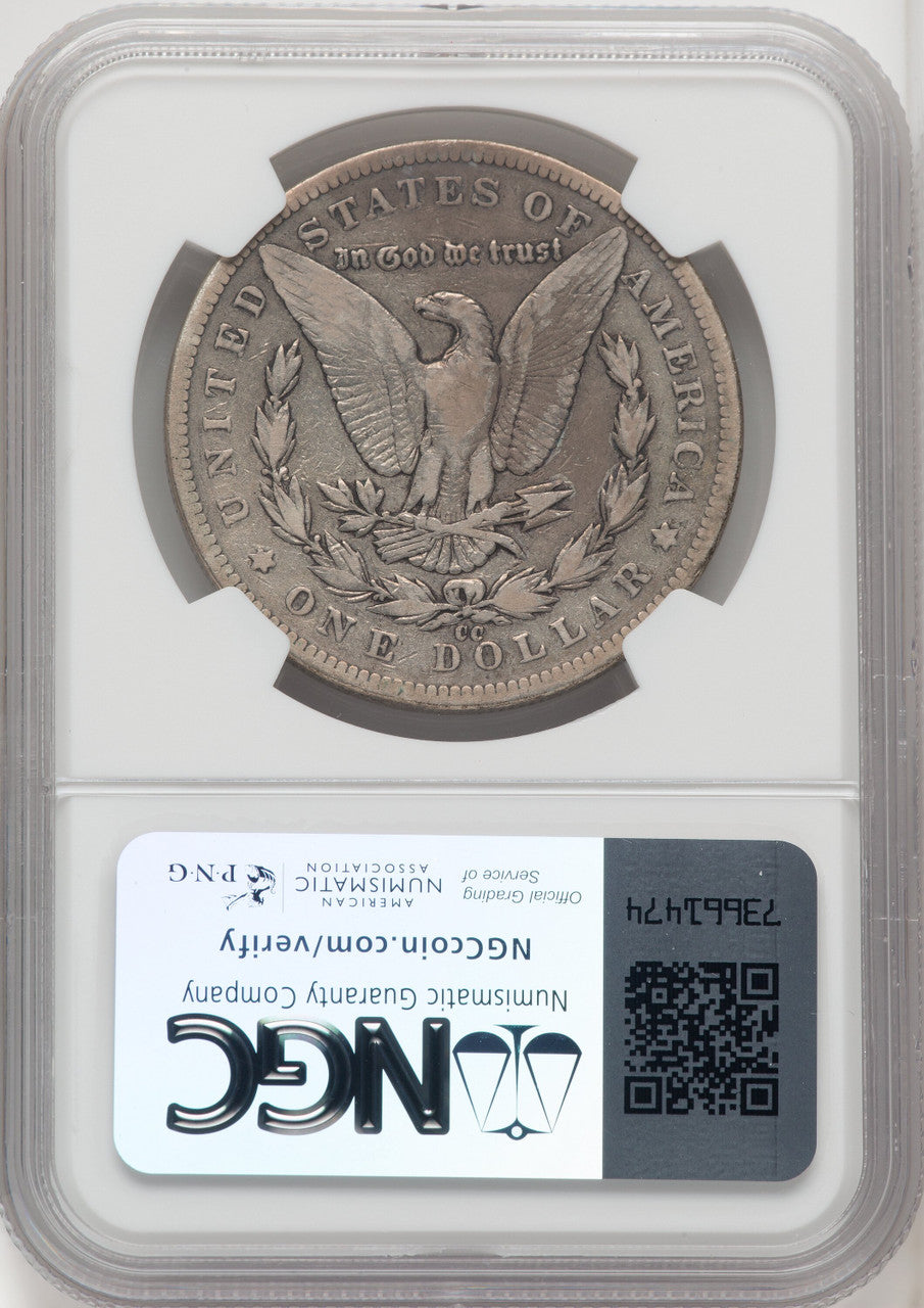 1893-CC $1 Morgan Dollar NGC VG8