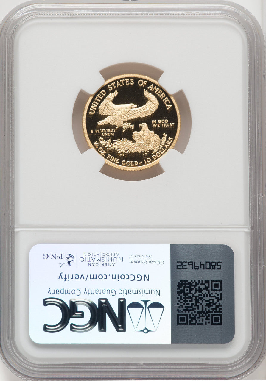 2013-W $10 Quarter-Ounce Gold Eagle NGC PF70
