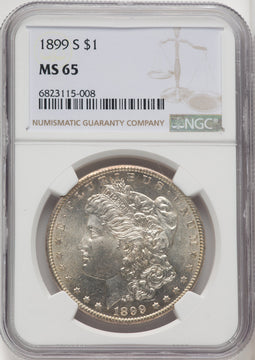 1899-S $1 Morgan Dollar NGC MS65 (762287031)