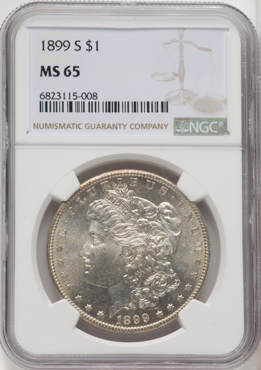 1899-S $1 Morgan Dollar NGC MS65 (762287031)