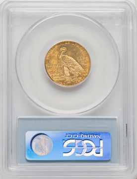 1912 $5 CAC Indian Half Eagle PCGS MS63