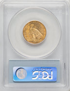 1912 $5 CAC Indian Half Eagle PCGS MS63