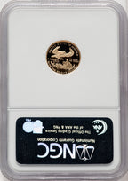 2006-W $5 Tenth-Ounce Gold Eagle Brown Label NGC PF70
