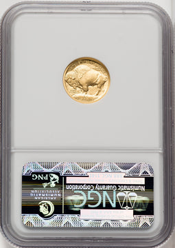 2008-W $5 Tenth-Ounce Gold Buffalo .9999 Fine Gold NGC MS70 (768176034)