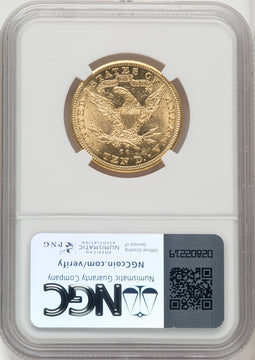 1891-CC $10 FS-501 Liberty Eagle NGC MS62