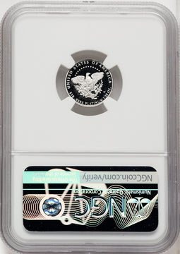 2005-W $10 Tenth-Ounce Platinum Mike Castle NGC PF70