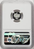 2006-W $10 Platinum Tenth-Ounce Mike Castle NGC PF70