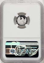 2007-W $10 Tenth-Ounce Platinum Eagle Mike Castle NGC PF70