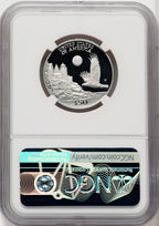1998-W $50 Half-Ounce Platinum Eagle Mike Castle NGC PF70