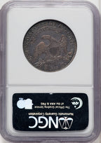 1823 50C Broken 3 Bust Half Dollar NGC XF40