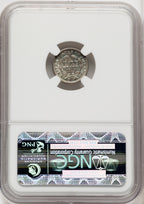 1847 H10C Seated Half Dime NGC MS67
