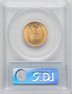 1880 $5 Liberty Half Eagle PCGS MS64