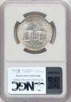 1946 50C Iowa CAC Commemorative Silver NGC MS67+