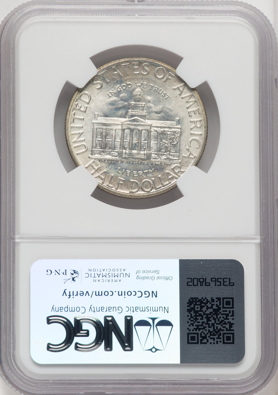 1946 50C Iowa CAC Commemorative Silver NGC MS67+