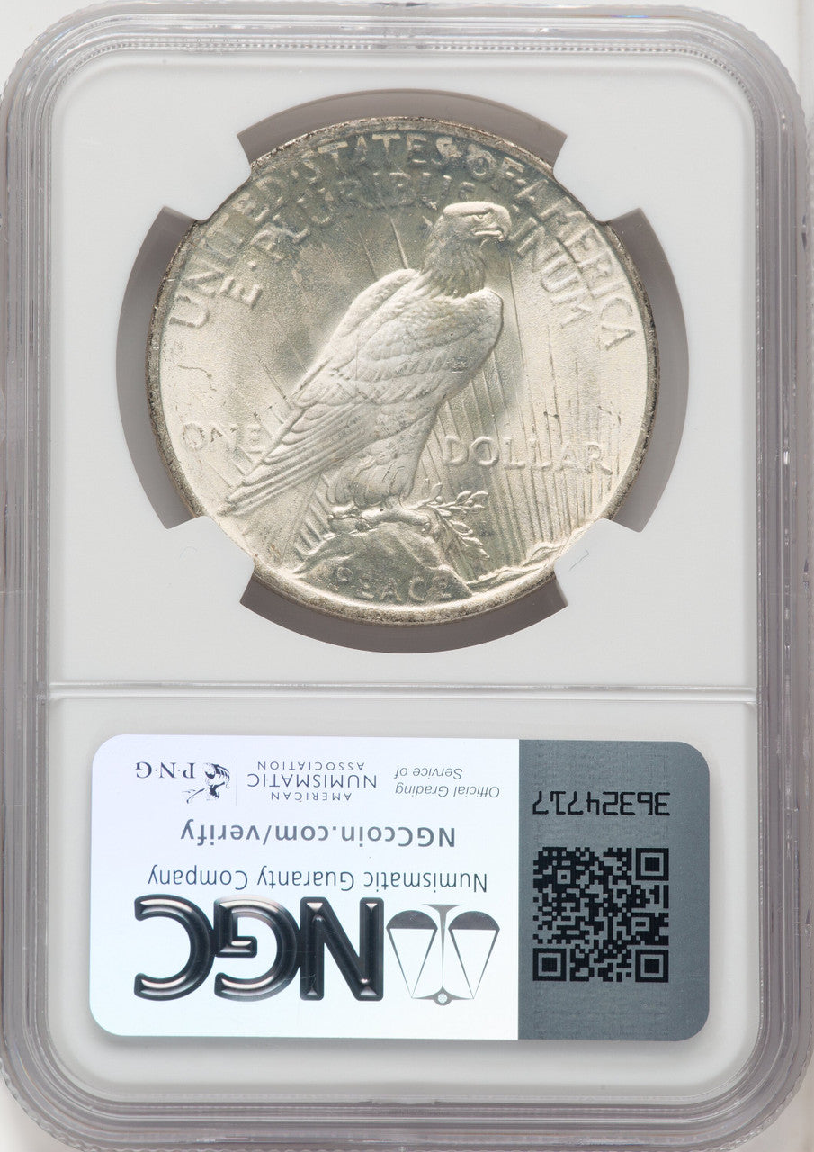 1923 $1 Peace Dollar NGC MS67 (768114004)