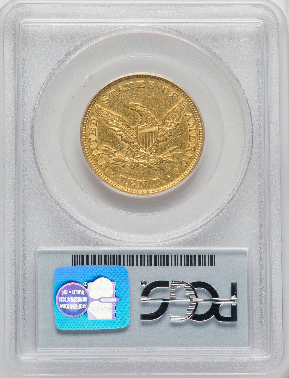 1847 $10 Liberty Eagle PCGS XF40