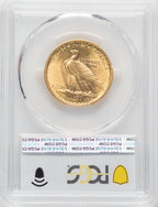 1907 $10 No Motto Indian Eagle PCGS MS64+