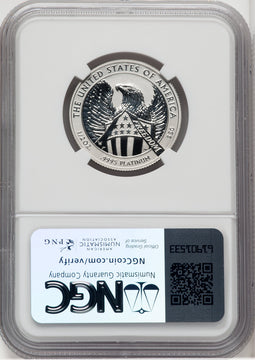 2007-W $50 Half-Ounce Platinum Eagle Reverse Proof Brown Label NGC PF70 (767855068)