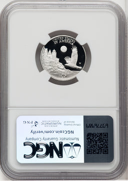 1998-W $25 Quarter-Ounce Platinum Eagle Statue of Liberty Brown Label NGC PF70 (767855080)