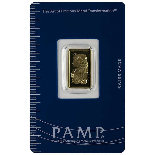 2.5 GRAM GOLD BAR PAMP