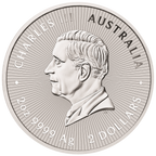2024 2 OZ PIEDFORT AUSTRALIAN SILVER EMU MOTHER AND BABY