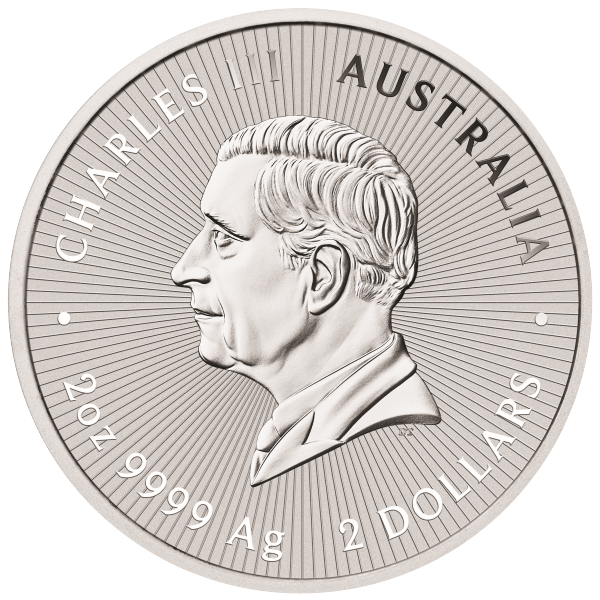2024 2 OZ PIEDFORT AUSTRALIAN SILVER EMU MOTHER AND BABY