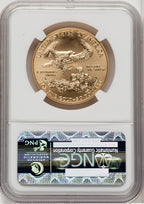 2013-W $50 One-Ounce Gold Eagle First Strike ER Blue NGC MS70