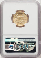 2021 $10 Quarter Ounce Gold Eagle Type One NGC MS70 Don Everhart Signed