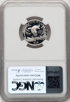 1999-W $25 Quarter-Ounce Platinum Eagle Statue of Liberty Brown Label NGC PF70 (765698014)