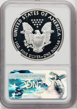 2017-S S$1 Silver Eagle Congratulations Set First Strike FR Blue NGC PF70
