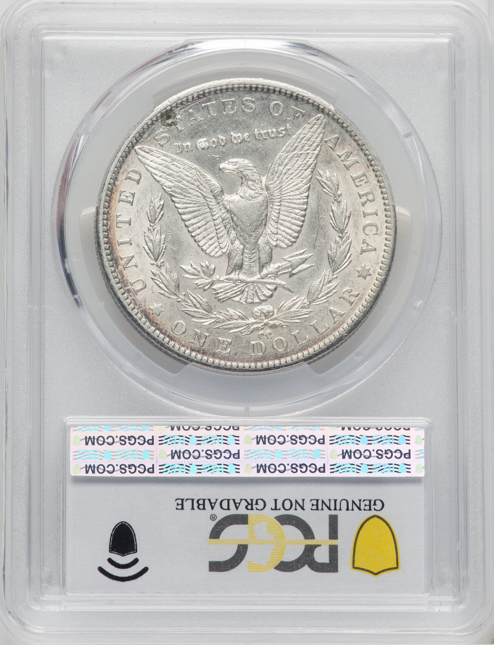 1879-CC $1 CAPPED DIE Genuine Morgan Dollar Genuine PCGS AU50