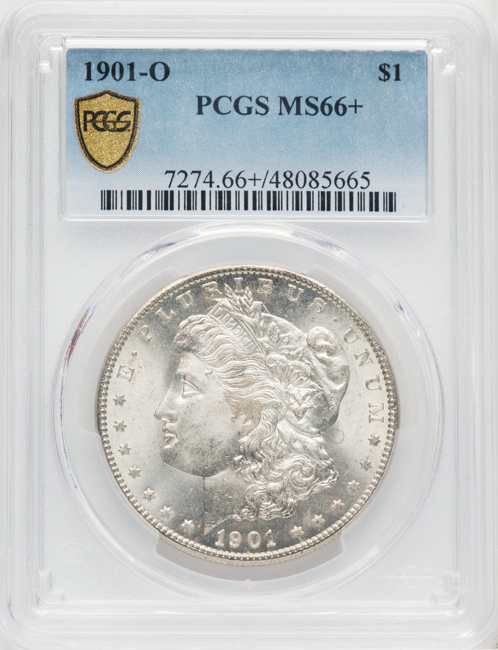 1901-O $1 Morgan Dollar PCGS MS66+ (768225005)