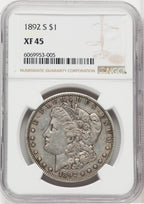 1892-S Morgan Dollar NGC XF45