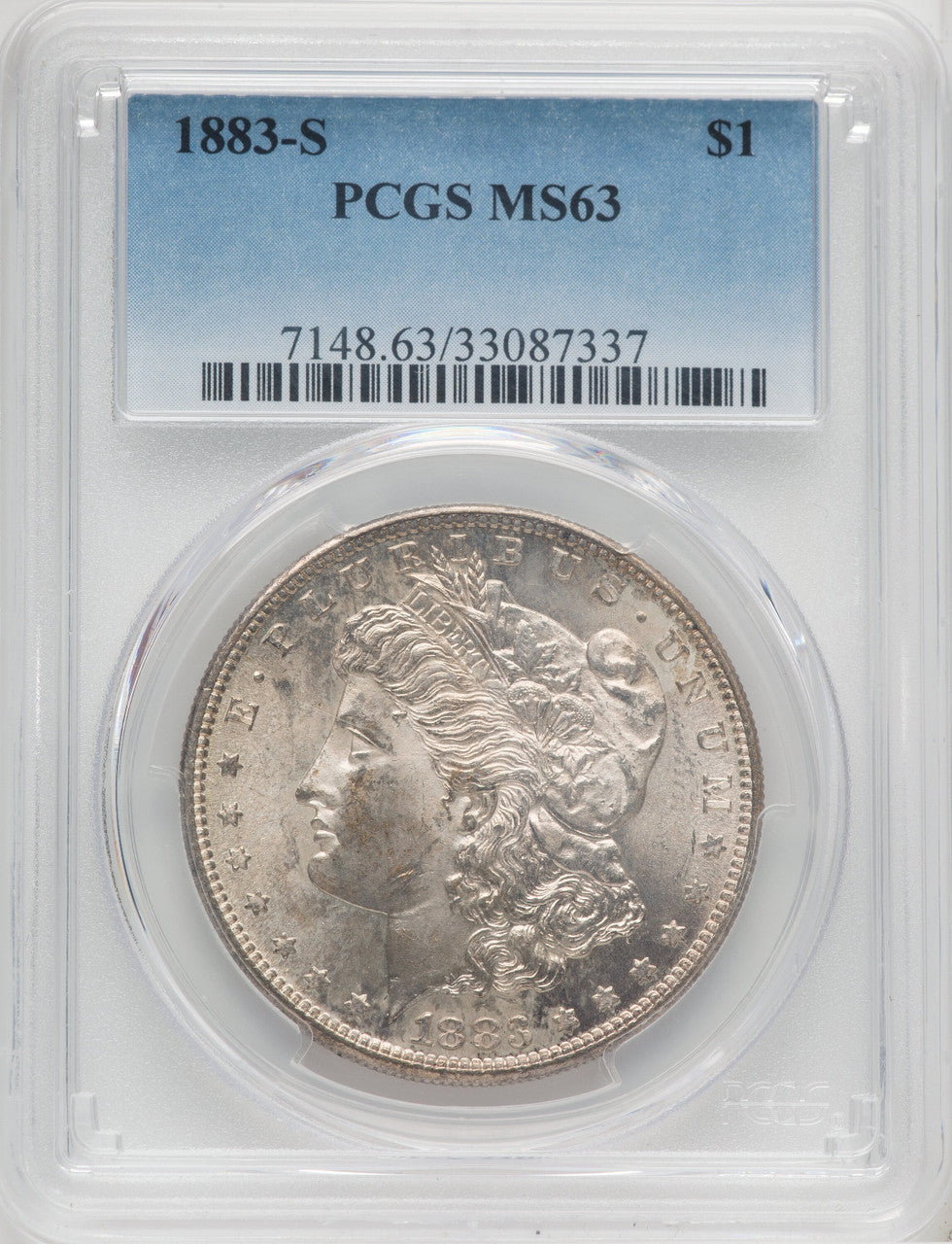 1883-S $1 Morgan Dollar PCGS MS63