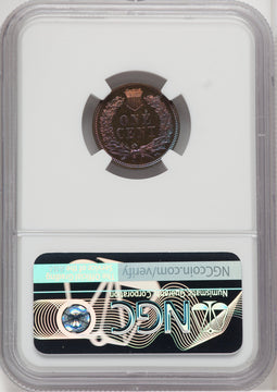 1875 1C RB Proof Indian Cent NGC PR65