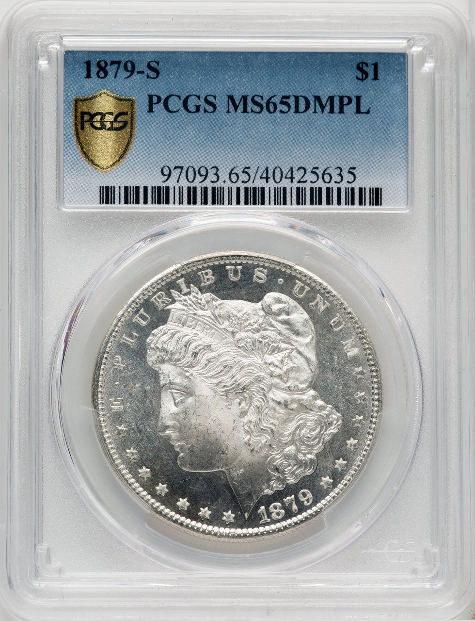 1879-S $1 DM Morgan Dollar PCGS MS65
