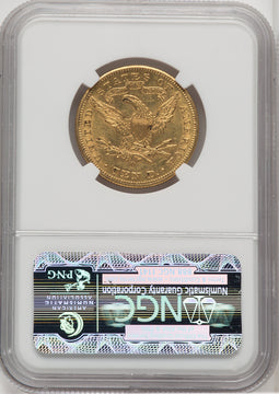 1899-O $10 Liberty Eagle NGC AU55