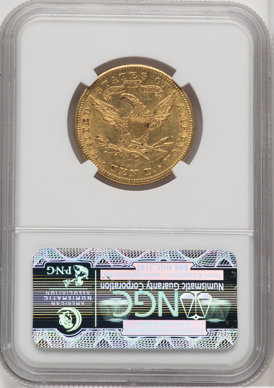 1899-O $10 Liberty Eagle NGC AU55
